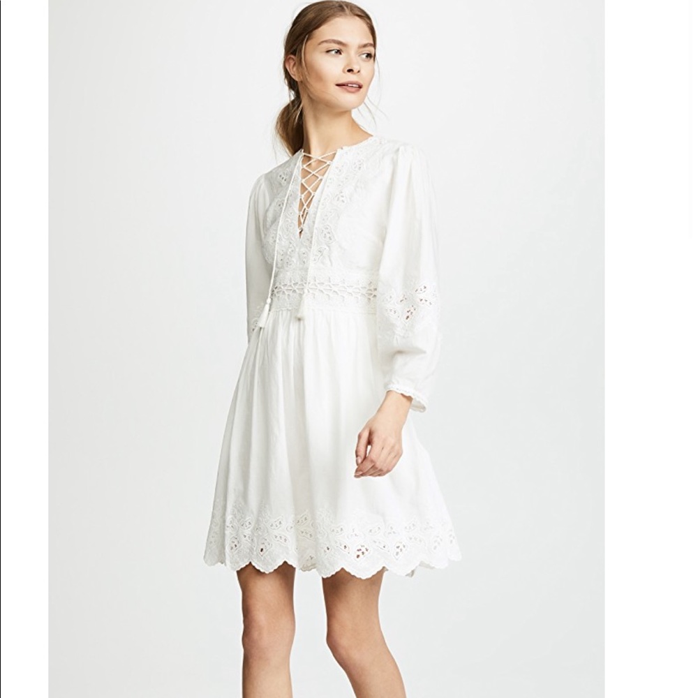 Ulla Johnson Ailey Broderie Anglaise Mini Dress